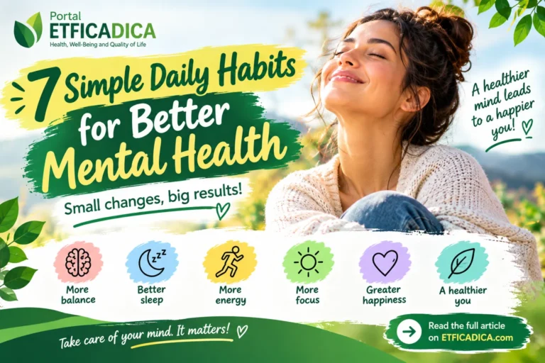 7 Simple Habits That Can Improve Your Mental Health Every Day