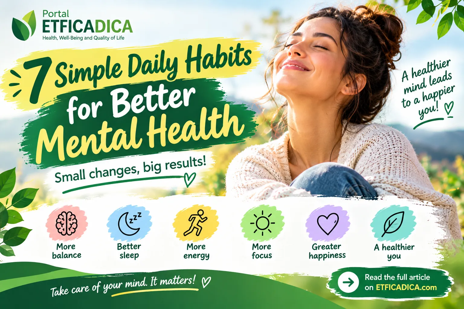 7 Simple Habits That Can Improve Your Mental Health Every Day