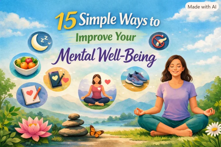 Mental Health Tips 15 Simple Ways to Improve Your Mental Well-Being